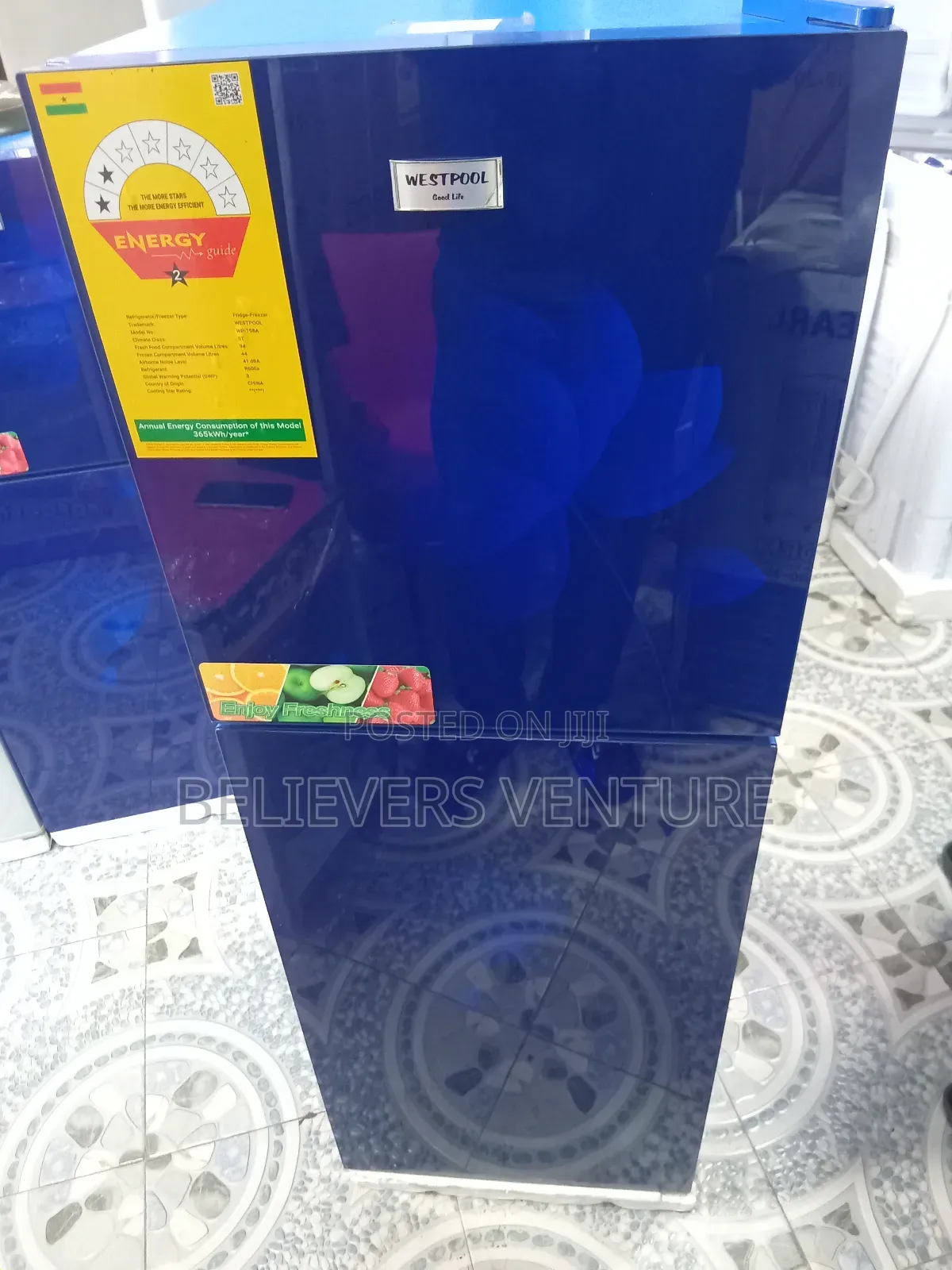 Save Time and Money Westpool Appliance Double Door Fridge