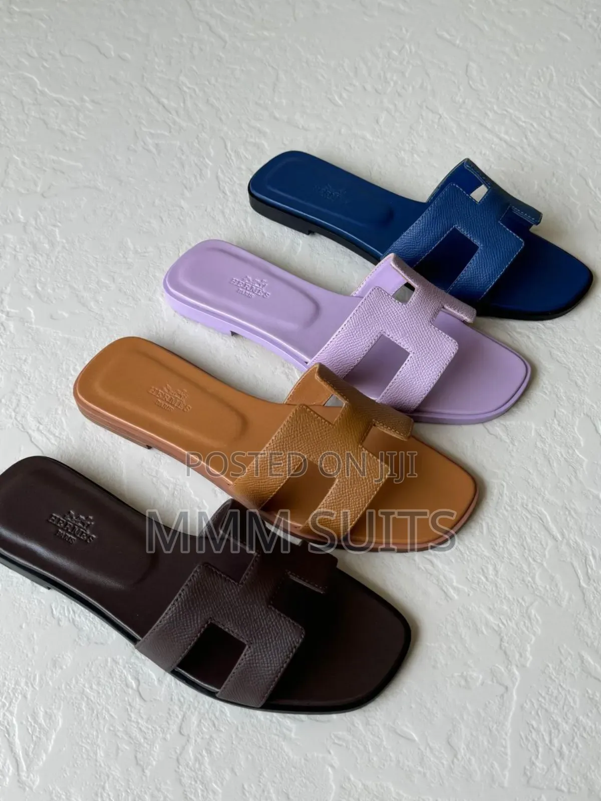 Hermes Ladies Slippers High Quality Fresh in Box