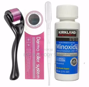 Kirkland Minoxidil and Derma Roller Combo
