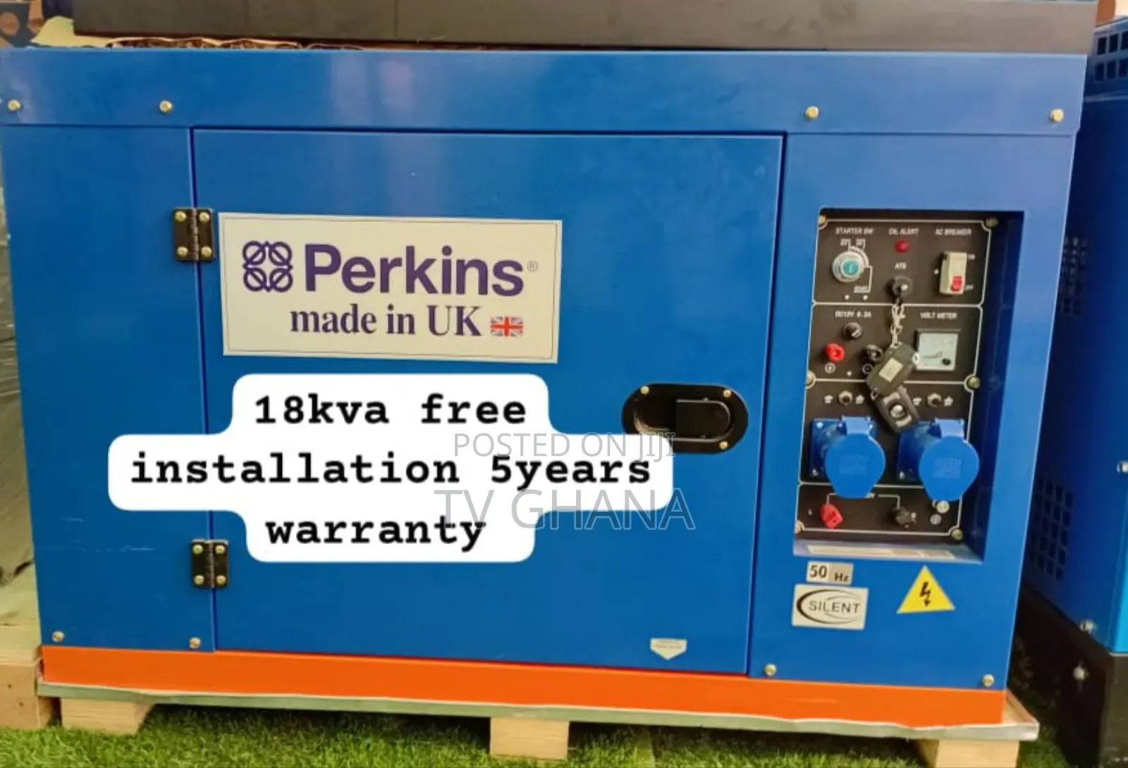 Work Chill Repreat Powered Perkins 18kva Diesel Generator