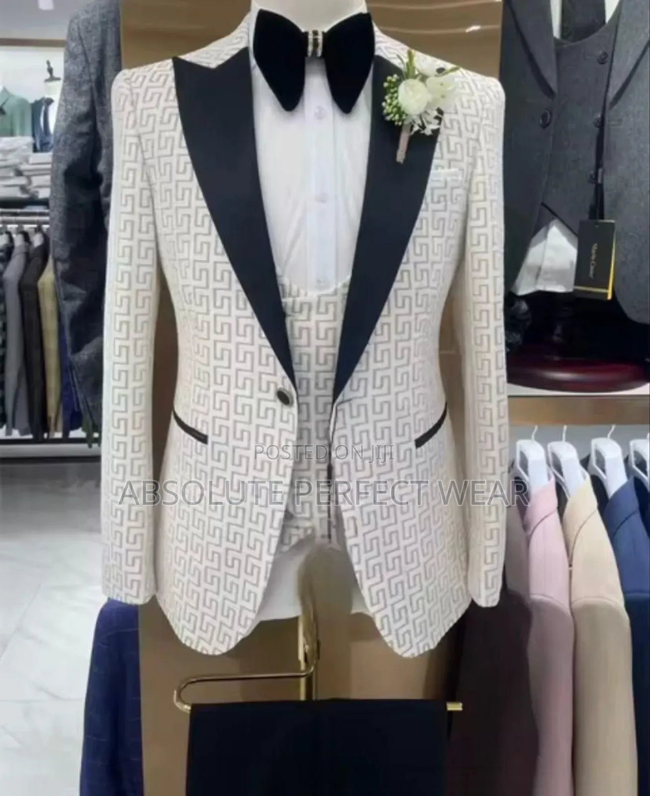 Classic Plus Size Suit for Men Available