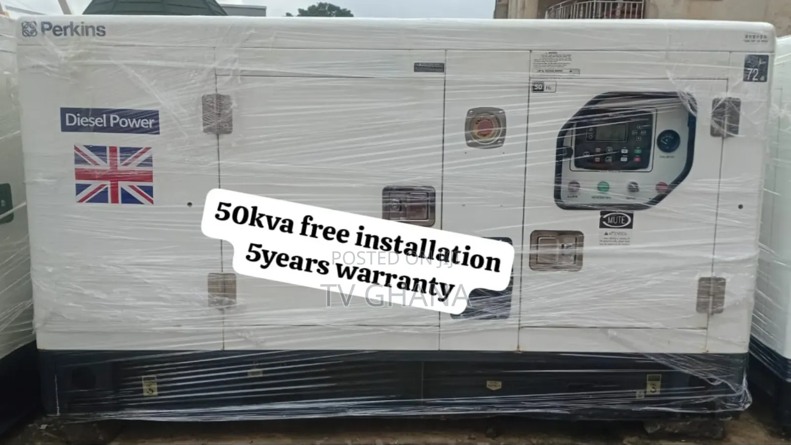 Own Your Light Story Perkins 50kva Diesel Generator Perkins