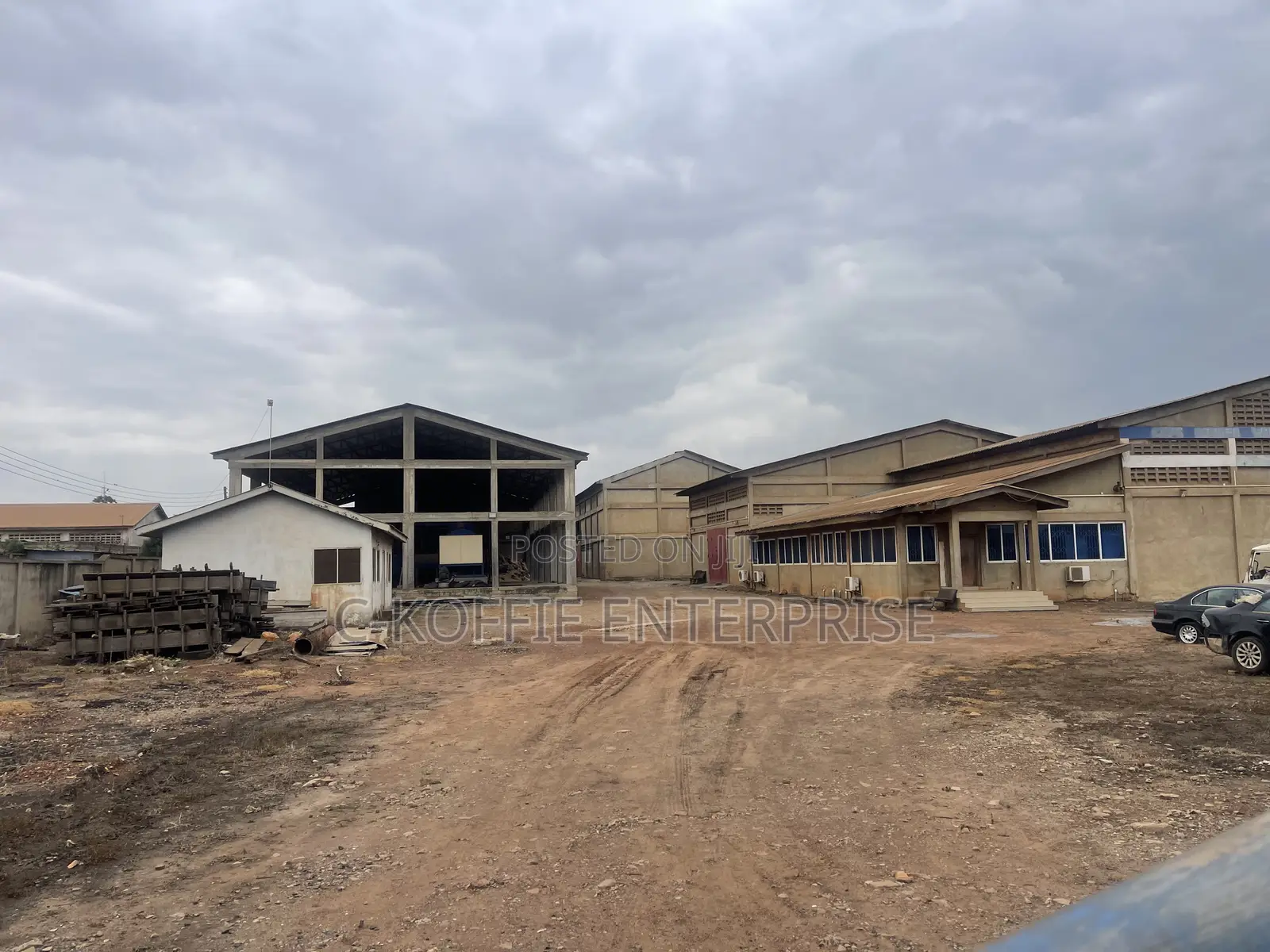 3accers Land + 10,000 SQM for Sale at Tema Industrial Area