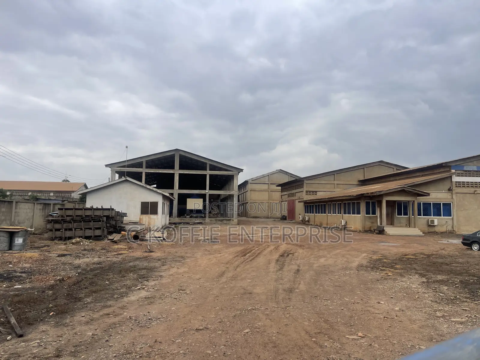 3accers Land + 10,000 SQM for Sale at Tema Industrial Area
