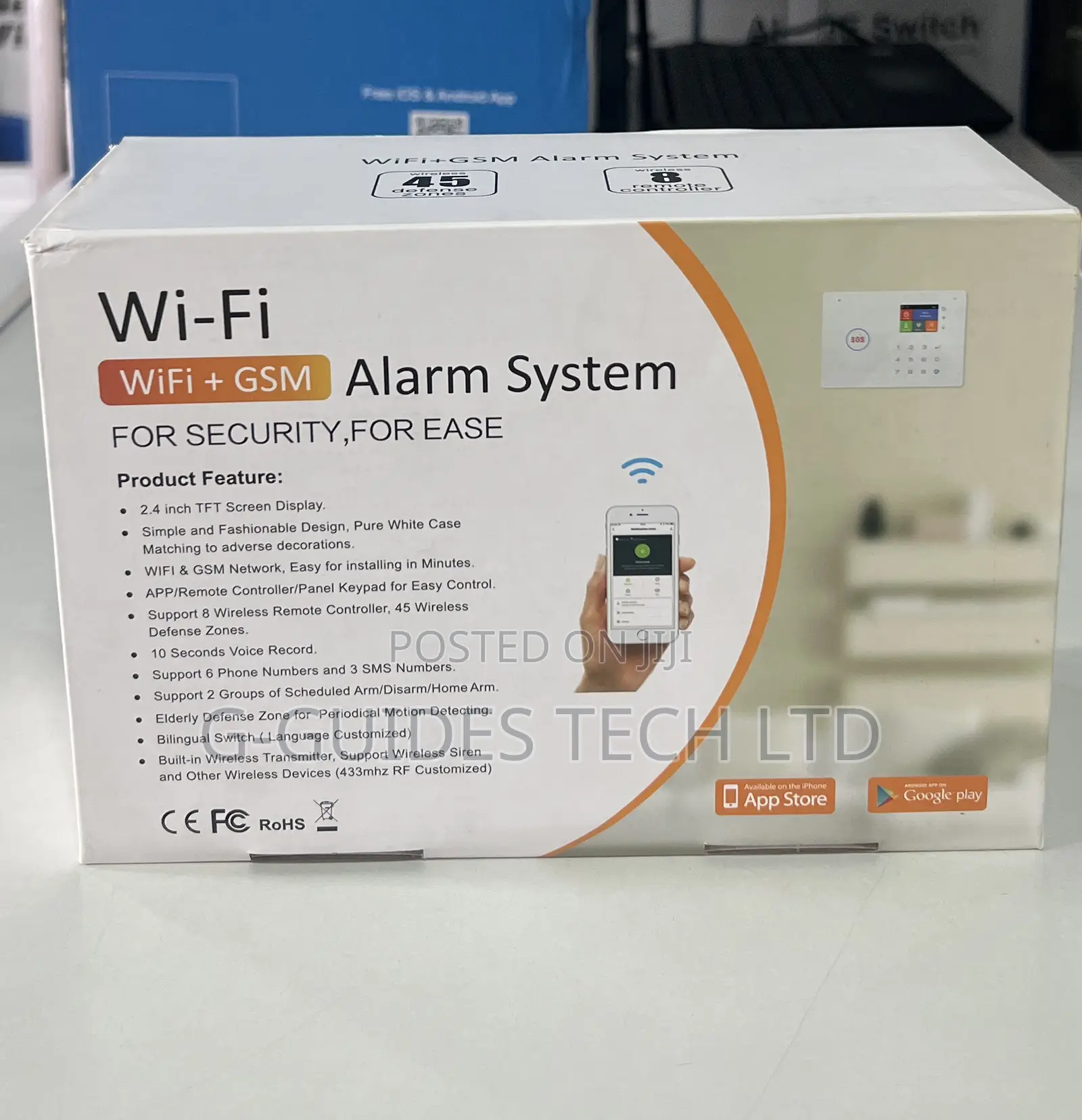 Tuya Smart Wifi Gsm Security Alarm System Dy-g66w
