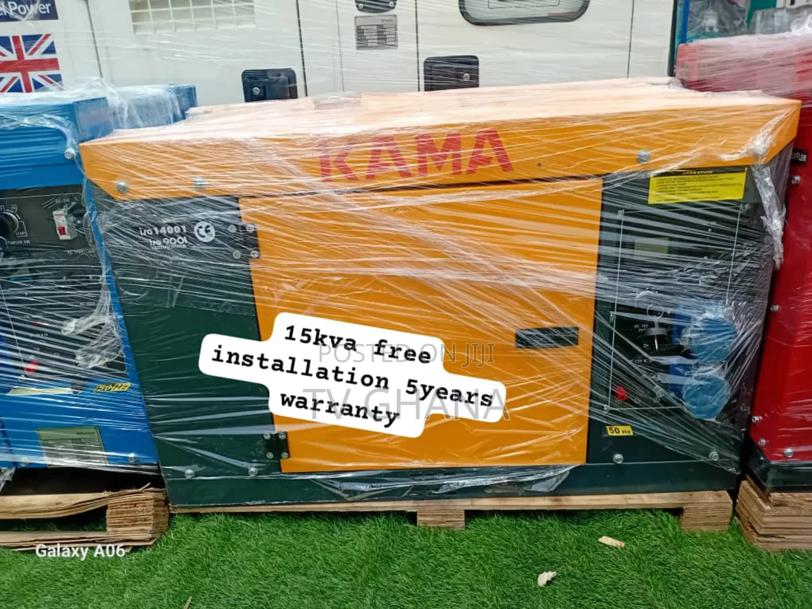 Light on Bills Down Kama 15kva Diesel Generator Diesel