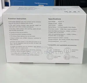 Tuya Smart GSM Alarm System Wireless Home Security Dy-Gsm30a
