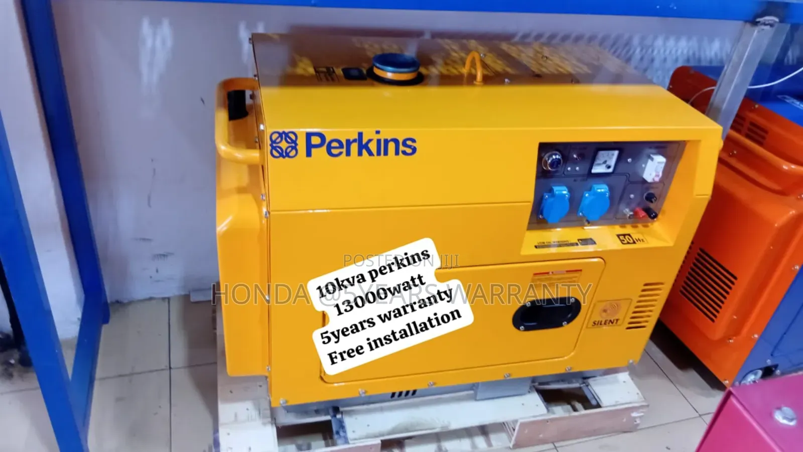 Perkins Generator Systems 10kva 13000watt Diesel 10kva