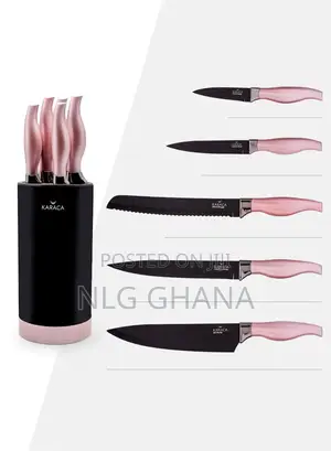 6 PCS Wave Stainless Steel Kitchen Knife Set. Kar1319