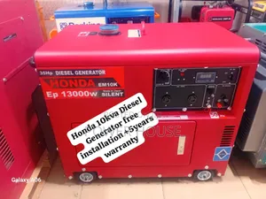 Power Tech Honda Diesel Generator 10kva Silent