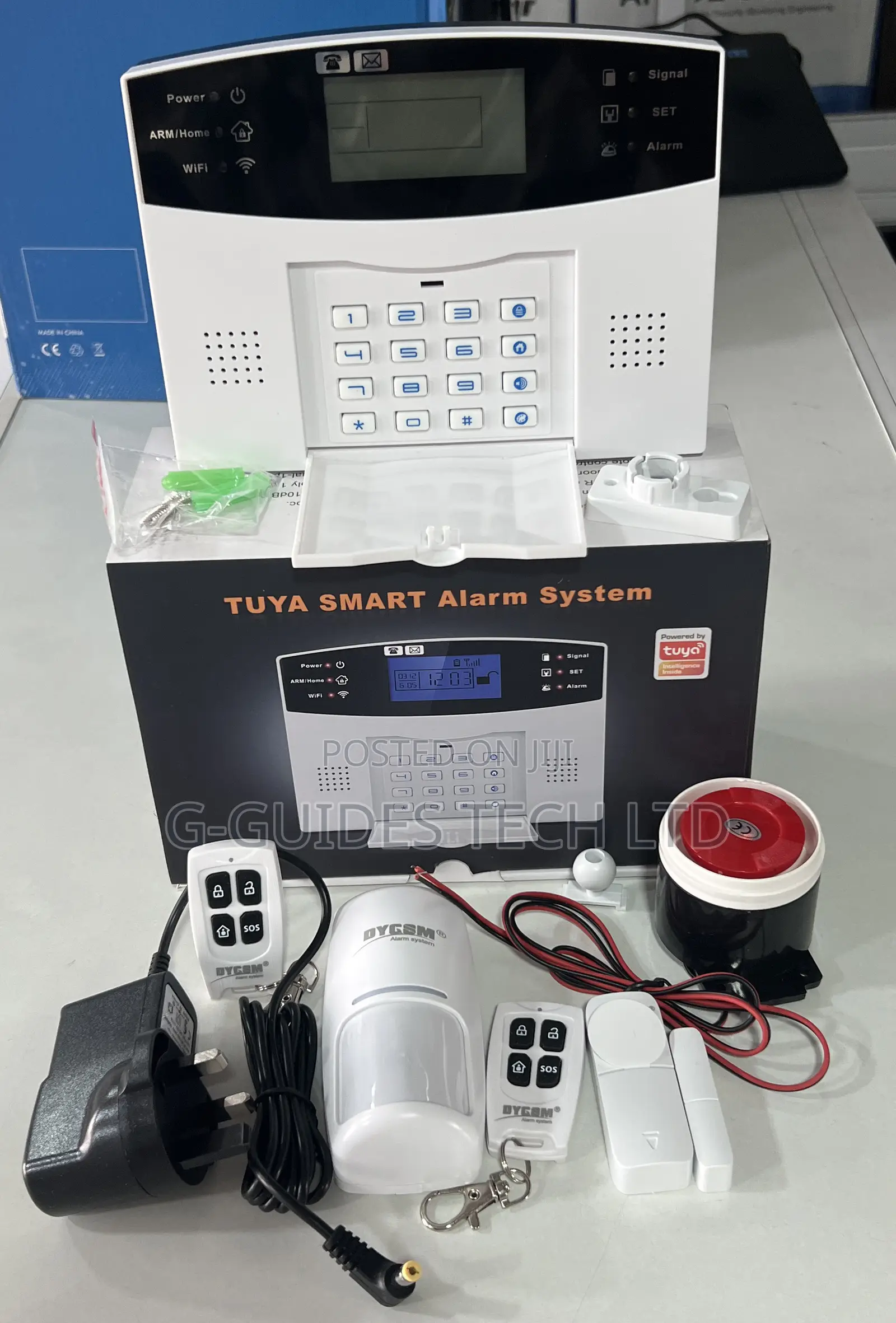 Tuya Smart GSM Alarm System Wireless Home Security Dy-Gsm30a