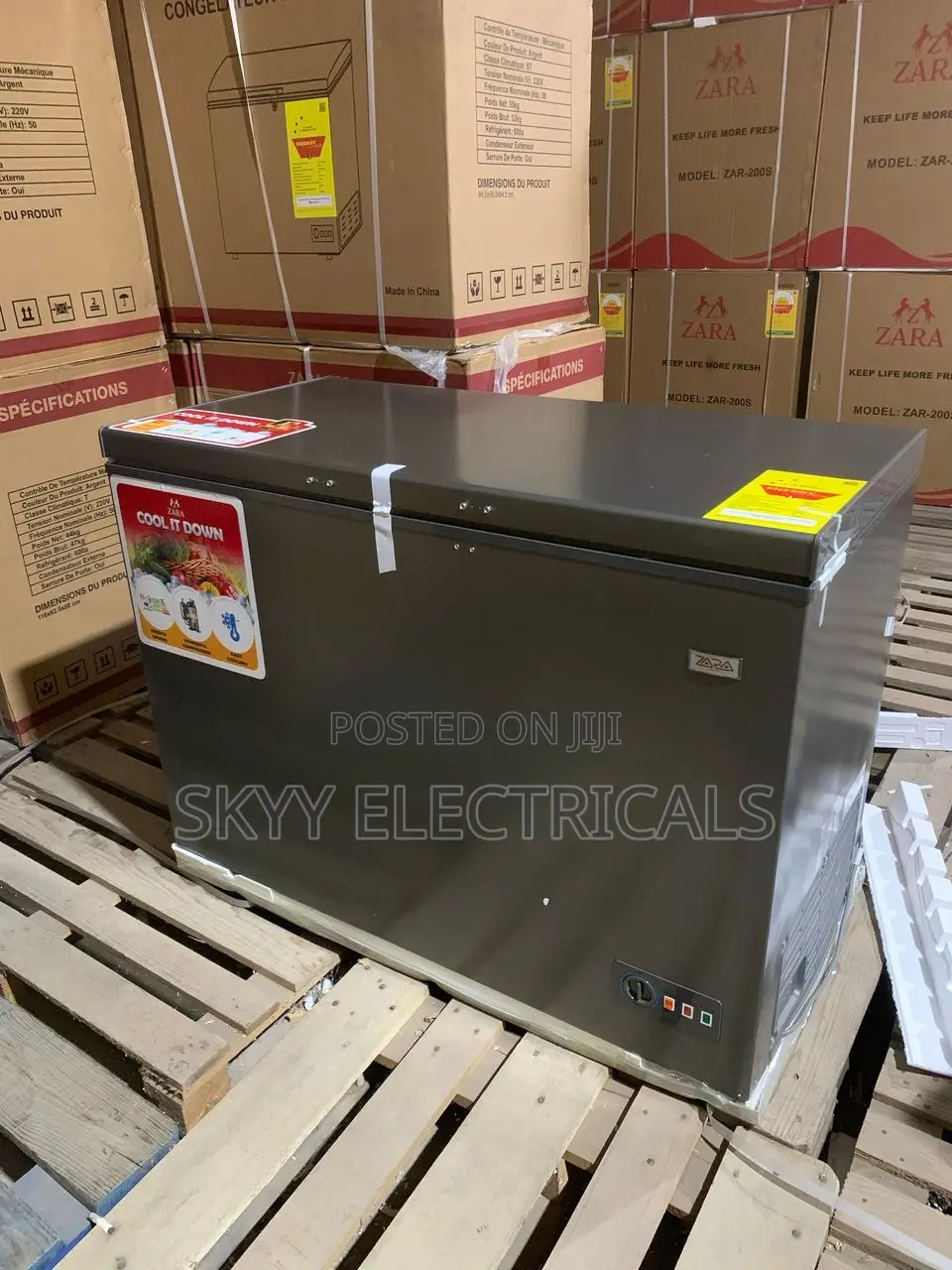 Zara 360s 270liters Chest Freezer