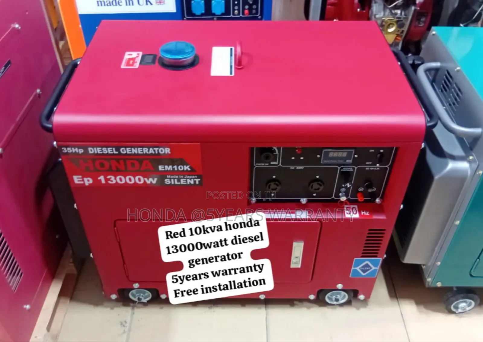 Honda Power Solution 10kva 13000watt Diesel Generator 10kva
