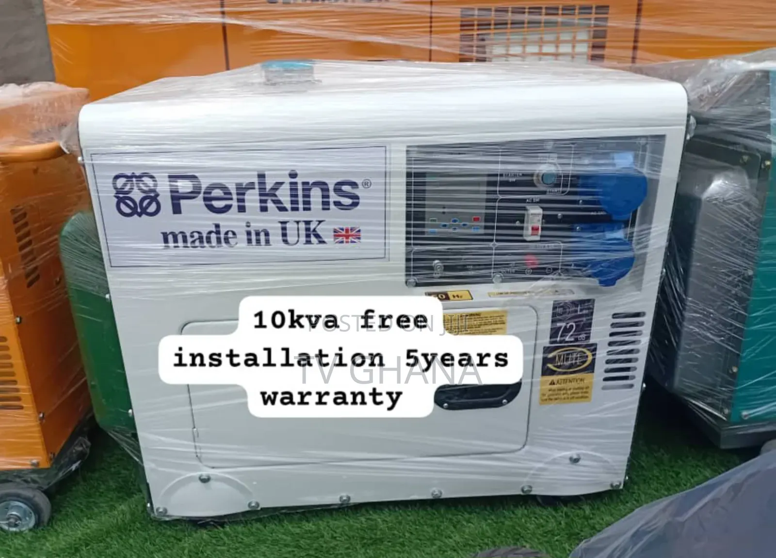 Wake Up Powered Perkins 10kva Diesel 13000watts Diesel