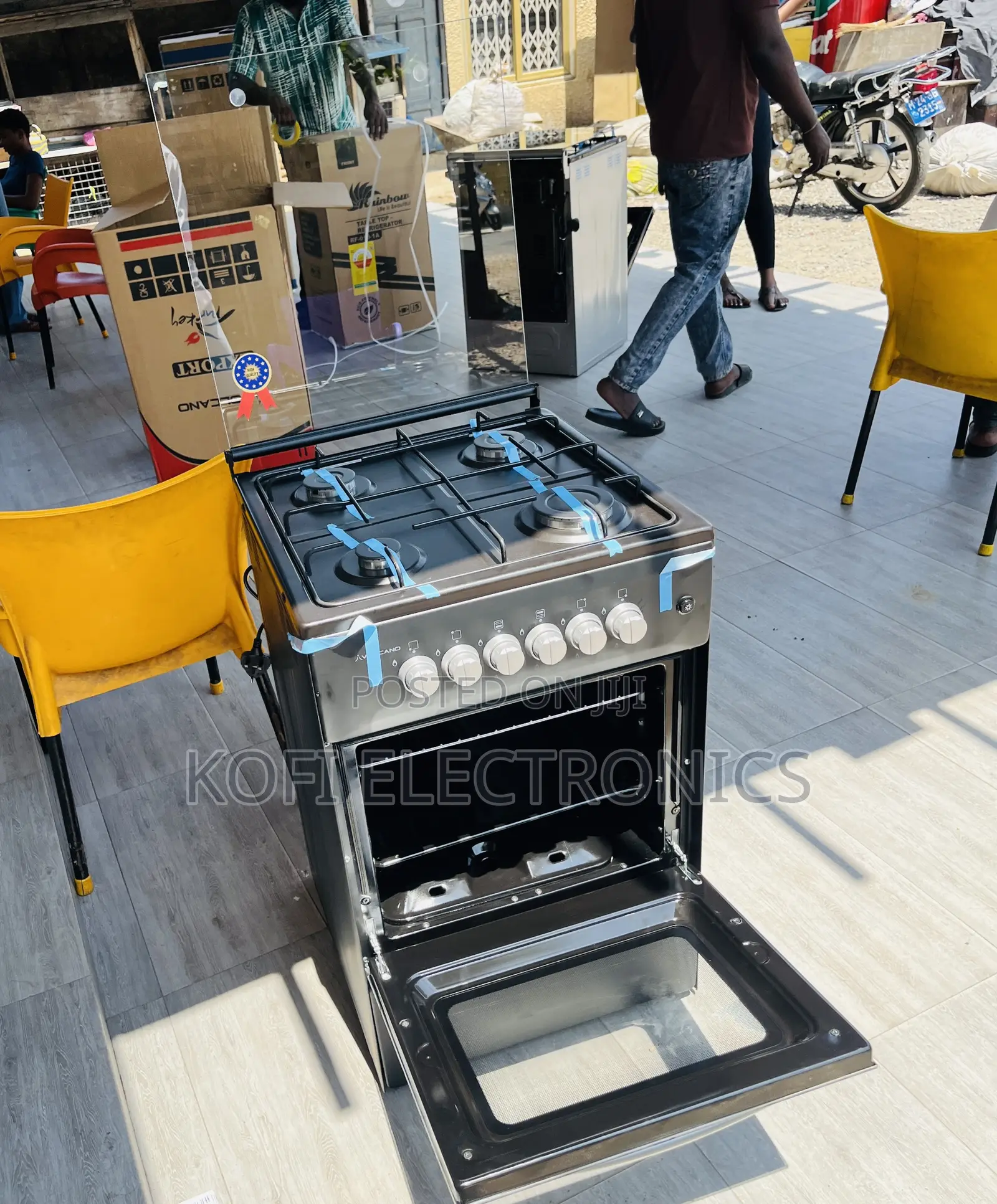 Buy Affordable Volcano 4 Gas Burner With Grill 