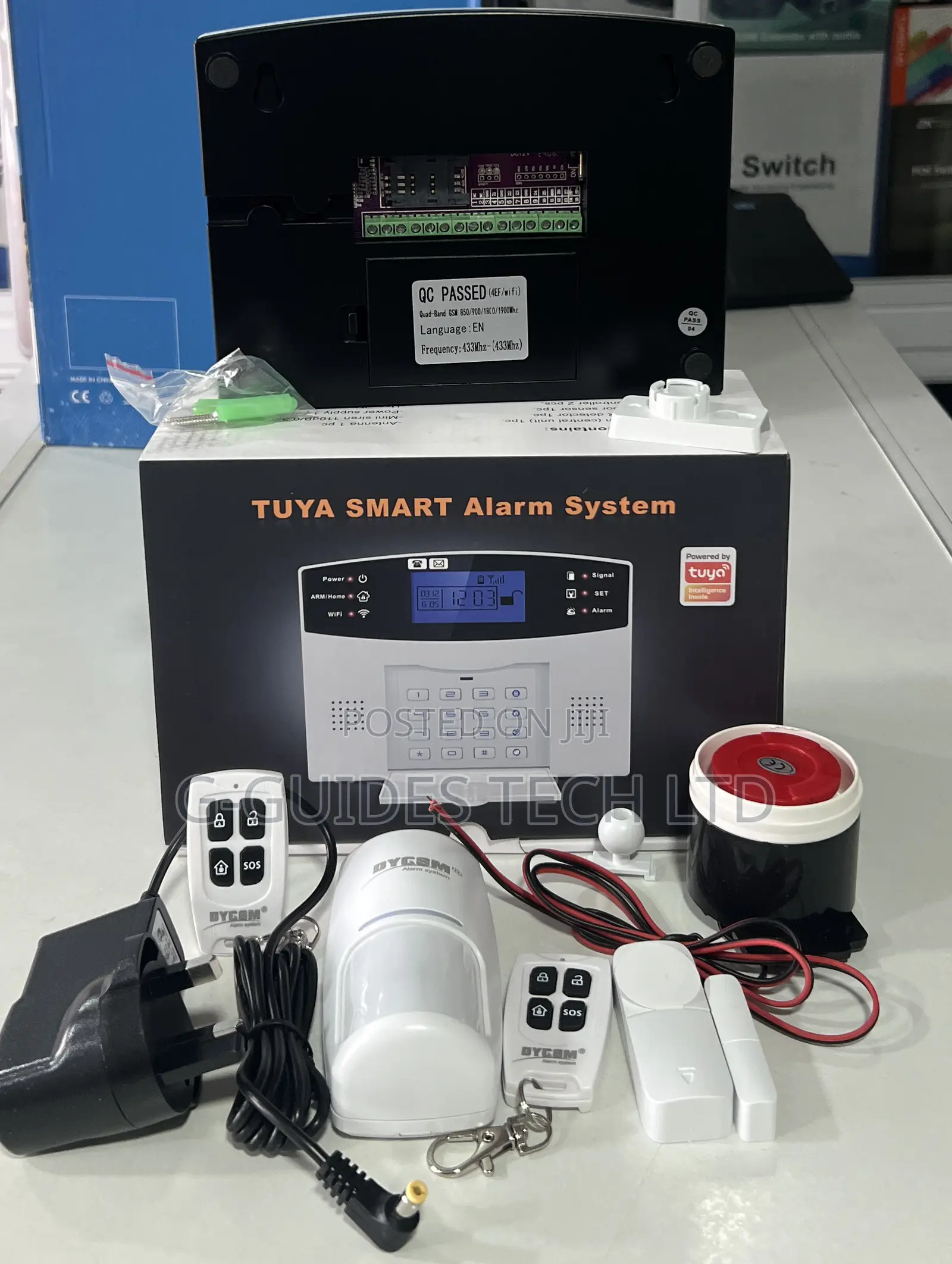 Tuya Smart GSM Alarm System Wireless Home Security Dy-Gsm30a