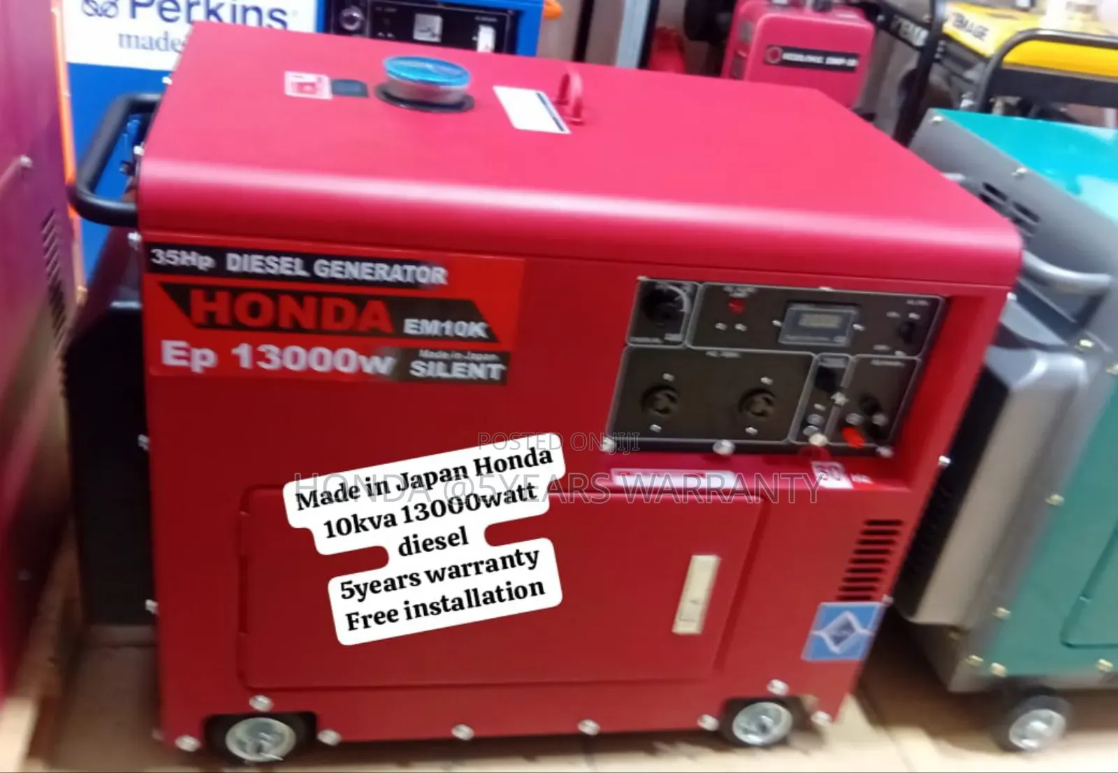 Energy Efficiency Solutions Honda 10kva 13000watt Diesel