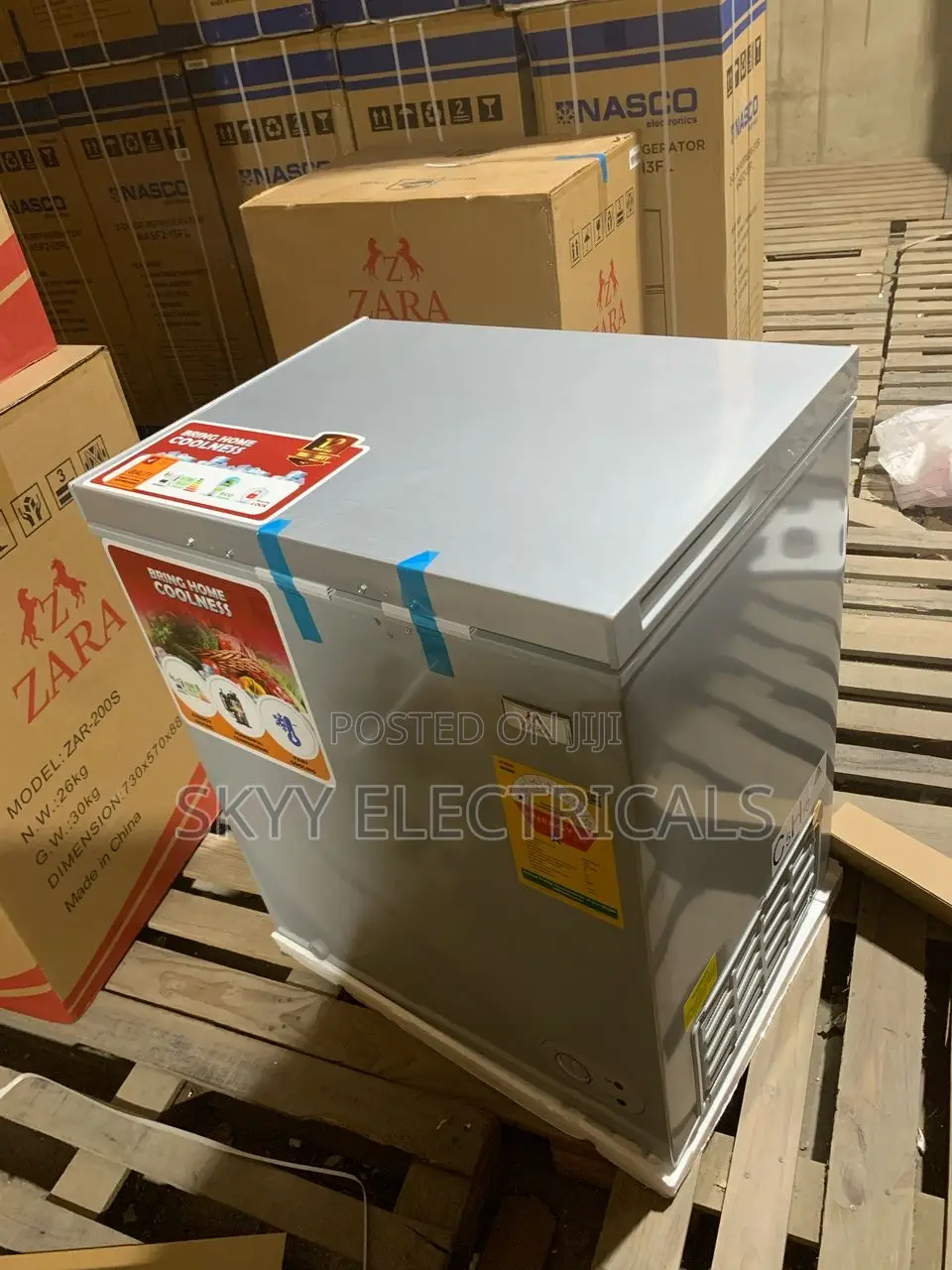 Zara 200s 147liters Chest Freezer