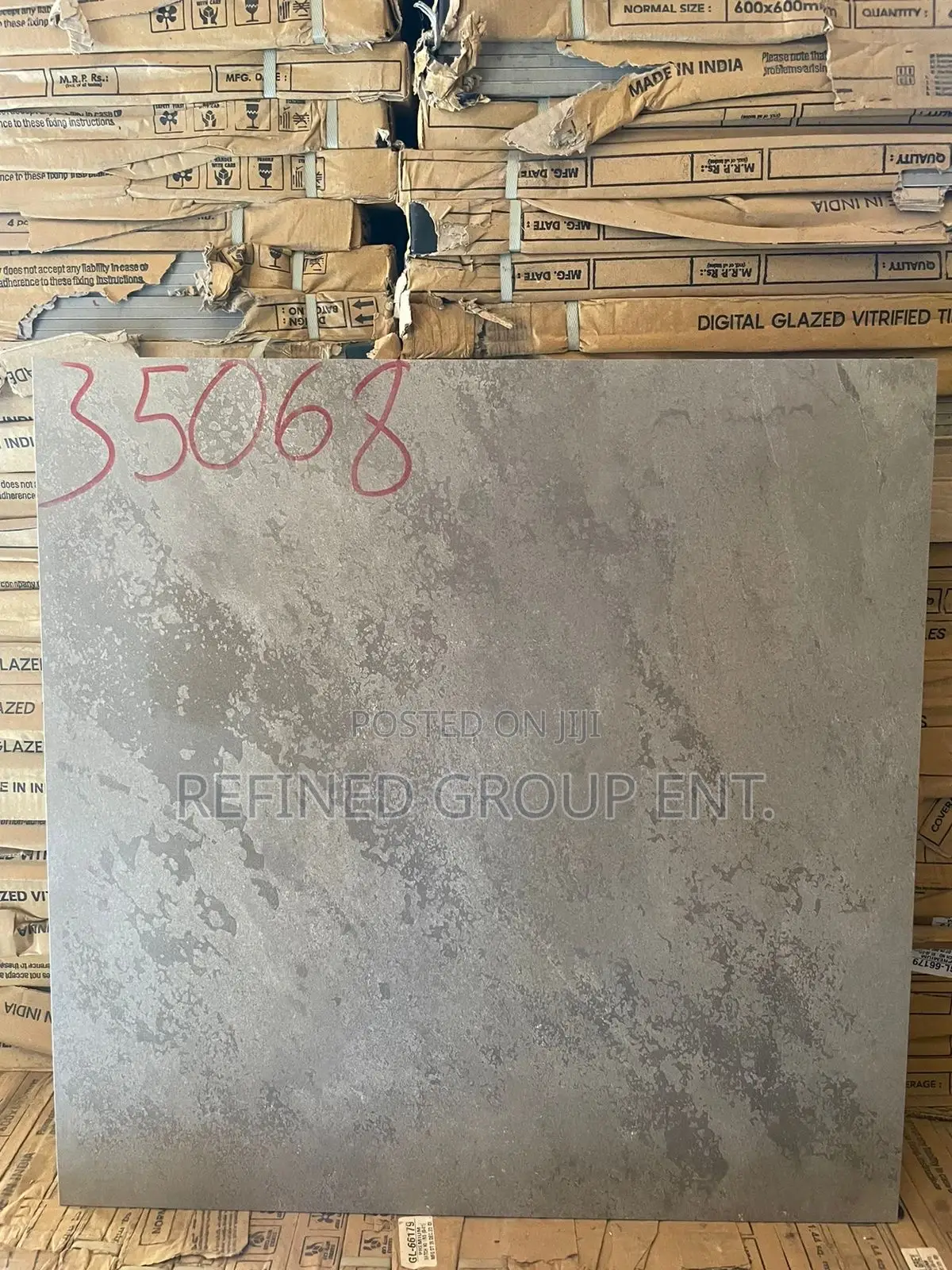 60/60cm Rough Surface Tiles. Foreign Imported