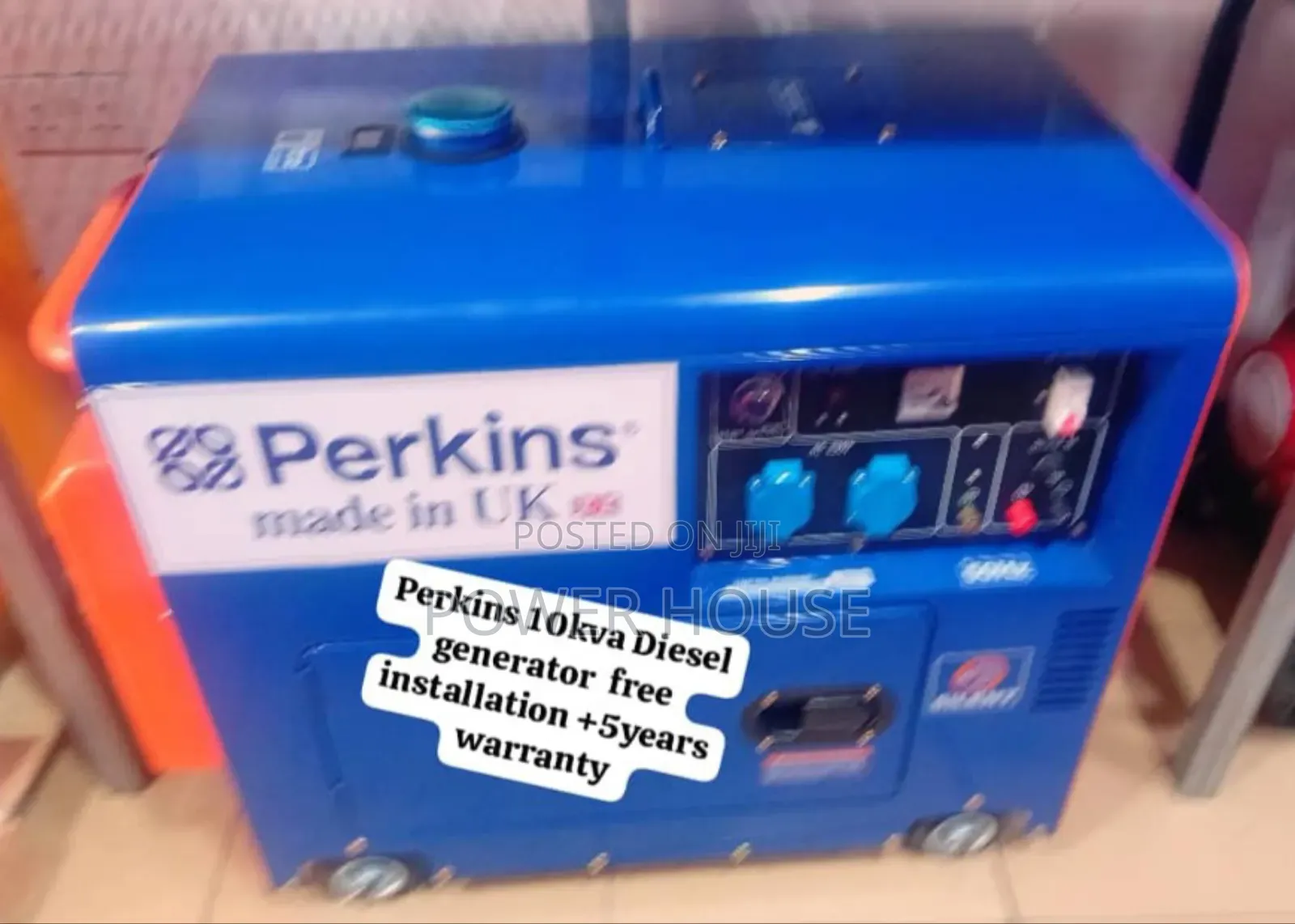 Dependable Perkins Diesel Generator 10kva Silent
