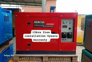 Comfort Mode Activated Honda 15kva Diesel Generator Diesel