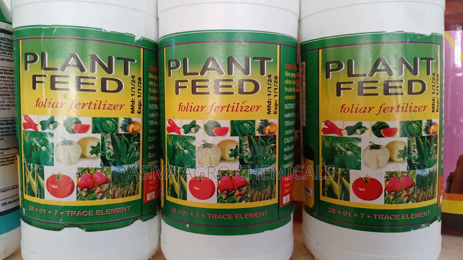 Plant Feed Organic Fertilizer