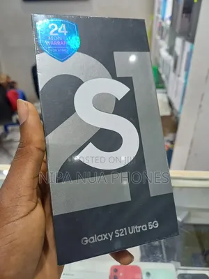 New Samsung Galaxy S21 Ultra 5G 128 GB Black