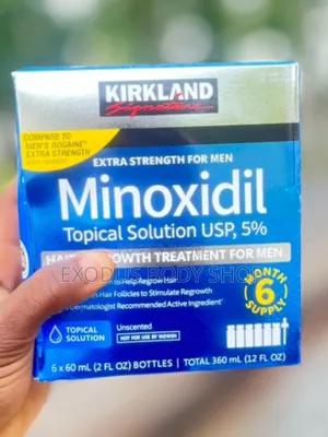 Kirkland Minoxidil 5% Hair Booster -Full Pack (6 Pieces)