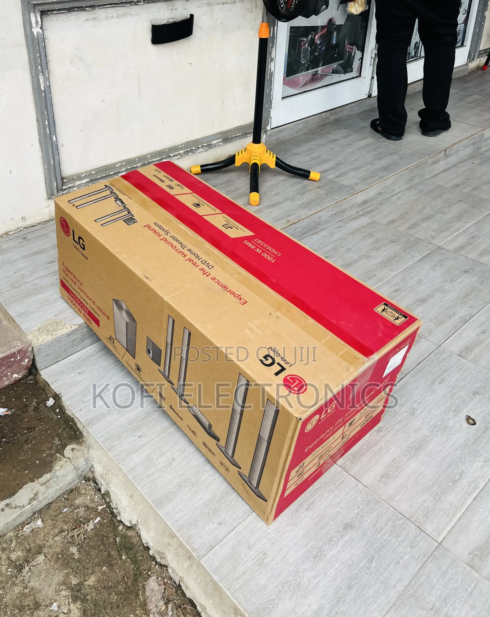 Well Design Lg LHD 655bt 5.1ch(1000watt)Home Theater.