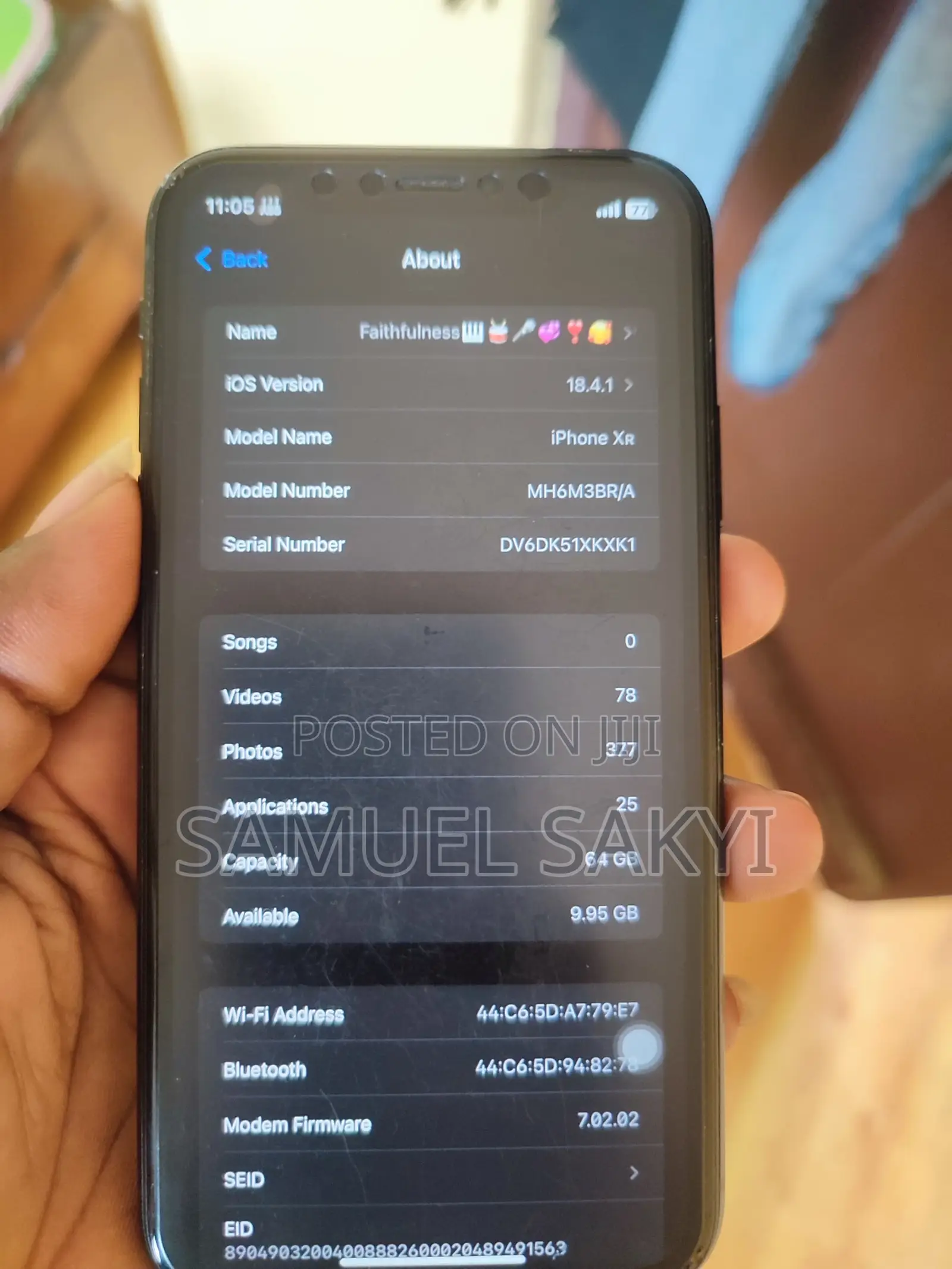 Apple XR 64 GB Black
