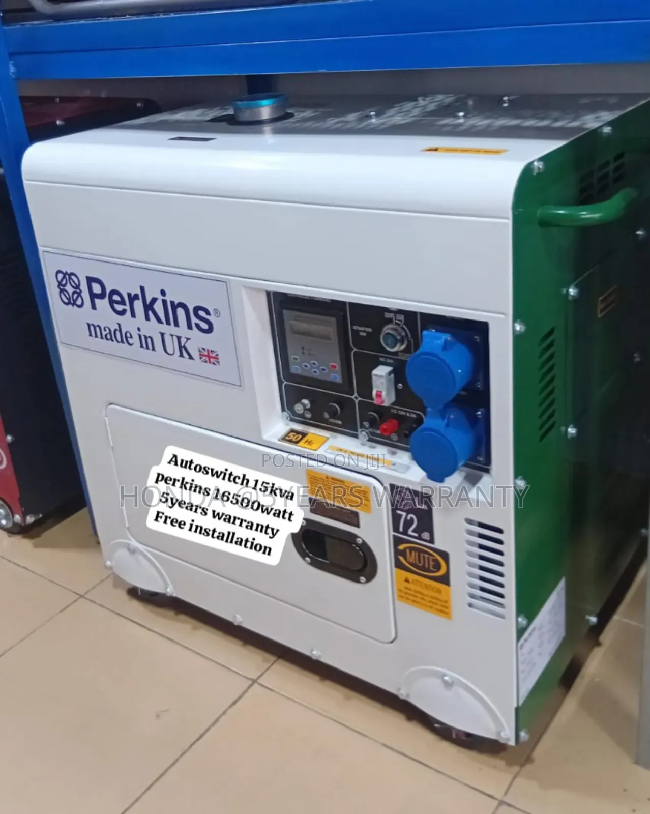 Diesel Power Pro Perkins 15kva 16500watt Silent Autoswitch