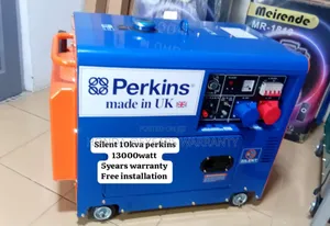 Perkins Pure Power 10kva 13000watt 3phase Generator 10kva
