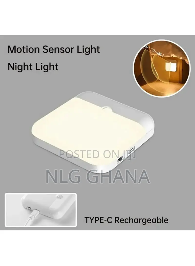 120 Degree Angle Motion Sensor Night Light. Tvx25247