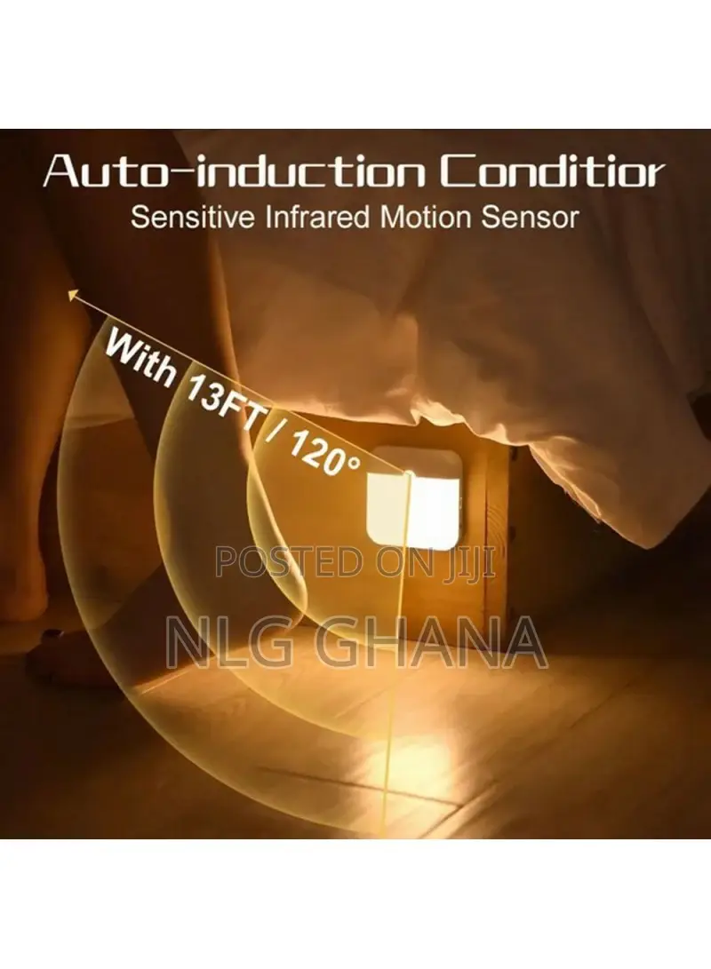 120 Degree Angle Motion Sensor Night Light. Tvx25247
