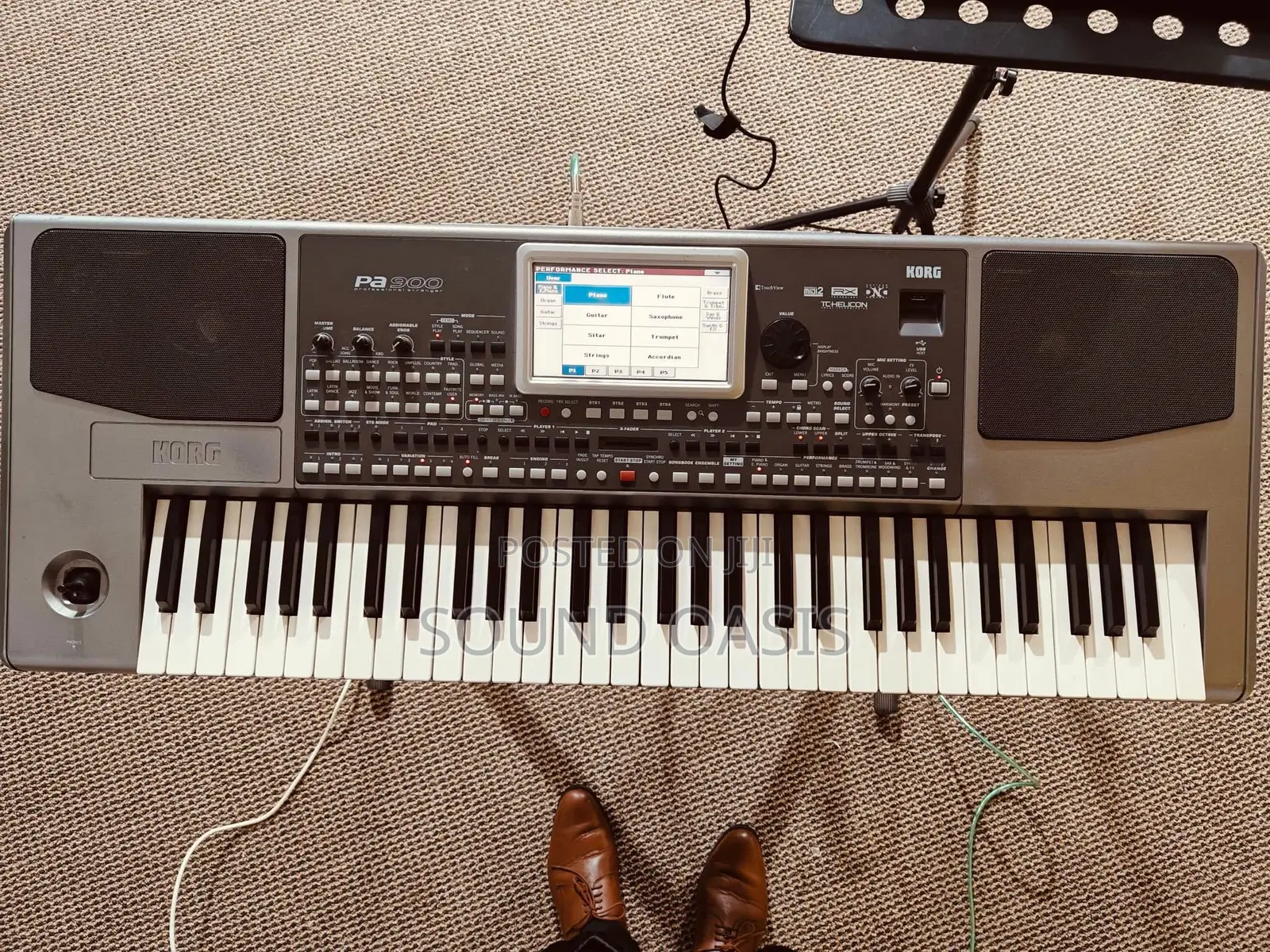 Korg Pa900 61-Key Pro Arranger Keyboard