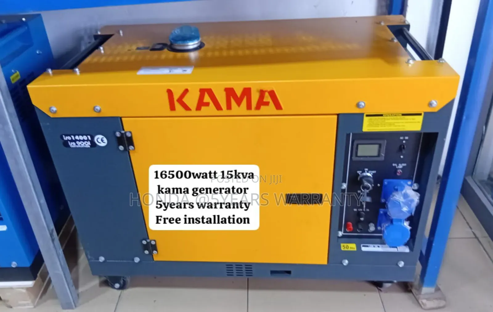 Power Partners Kama 15kva 16500watt Diesel Generator 15kva