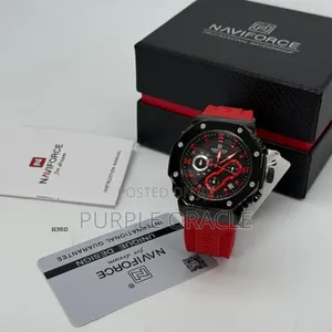 Photo - Naviforce Watch With Packaging and Instruction Manual.