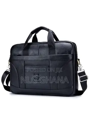 Top-Layer Cowhide Leather Laptop Handbag Shoulder. Tvx24664