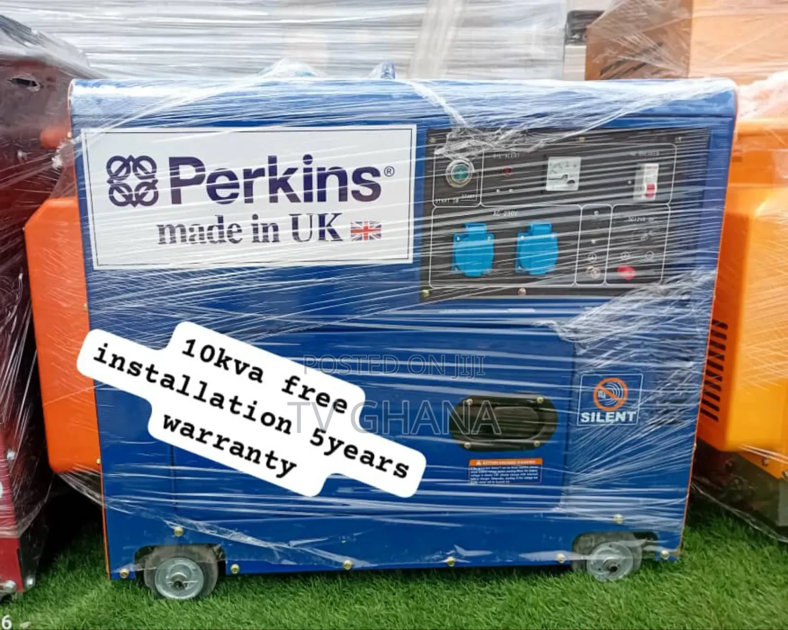Hustle Don't Sleep Perkins 10kva Diesel 13000watts Diesel