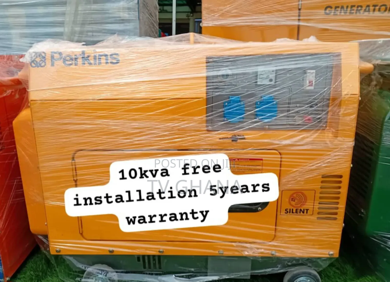 From Dark Too Delivering Perkins 10kva Diesel 13000watts