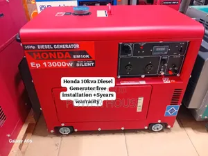 Turbo Tonic Honda Diesel Generator 10kva Silent