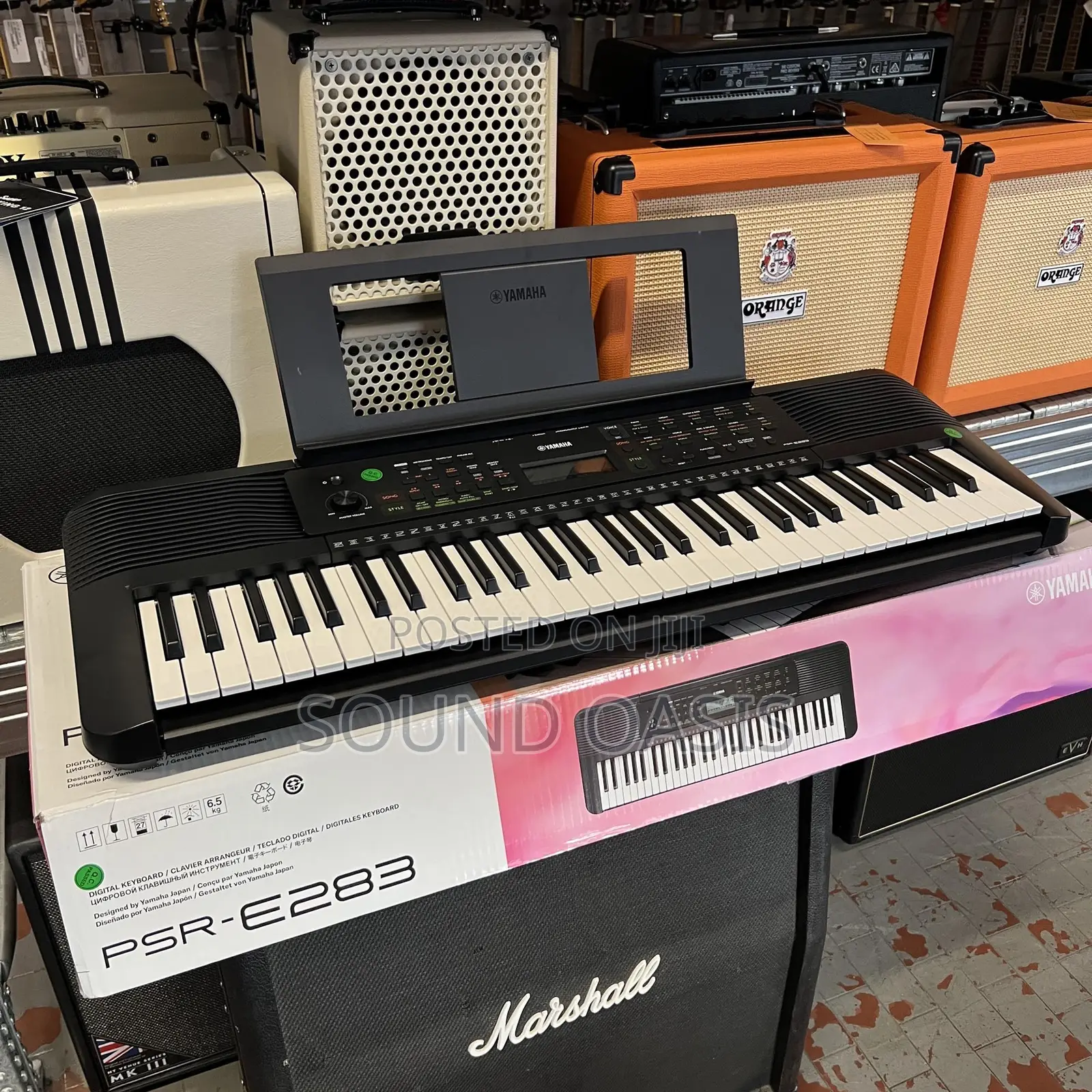 Yamaha 61-Key Portable Keyboard(Psr E-283)
