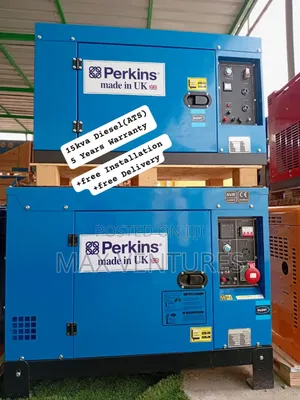 16500watts Perkins 15kva Silent Power Packed Genset Diesel