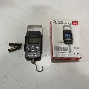 Portable Electronic Digital Hanging Scale – 50kg Max Weight