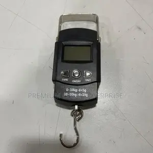 Portable Electronic Digital Hanging Scale – 50kg Max Weight