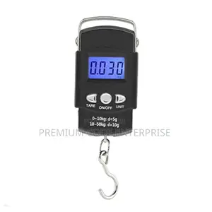 Portable Electronic Digital Hanging Scale – 50kg Max Weight