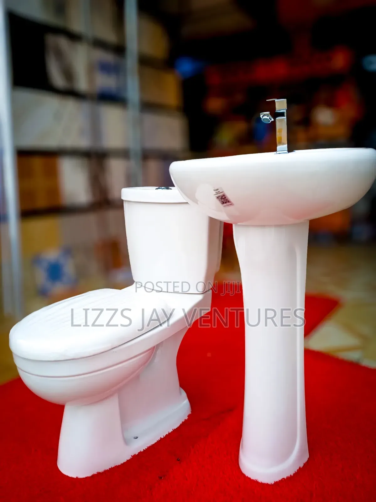 Water Closet and Basin
