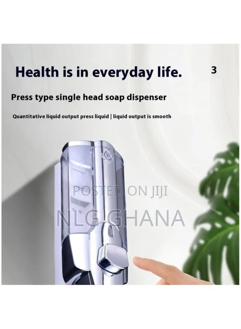 Wall Mounted Hand Soap Dispenser 350ml Shower Pump. Tvx26468