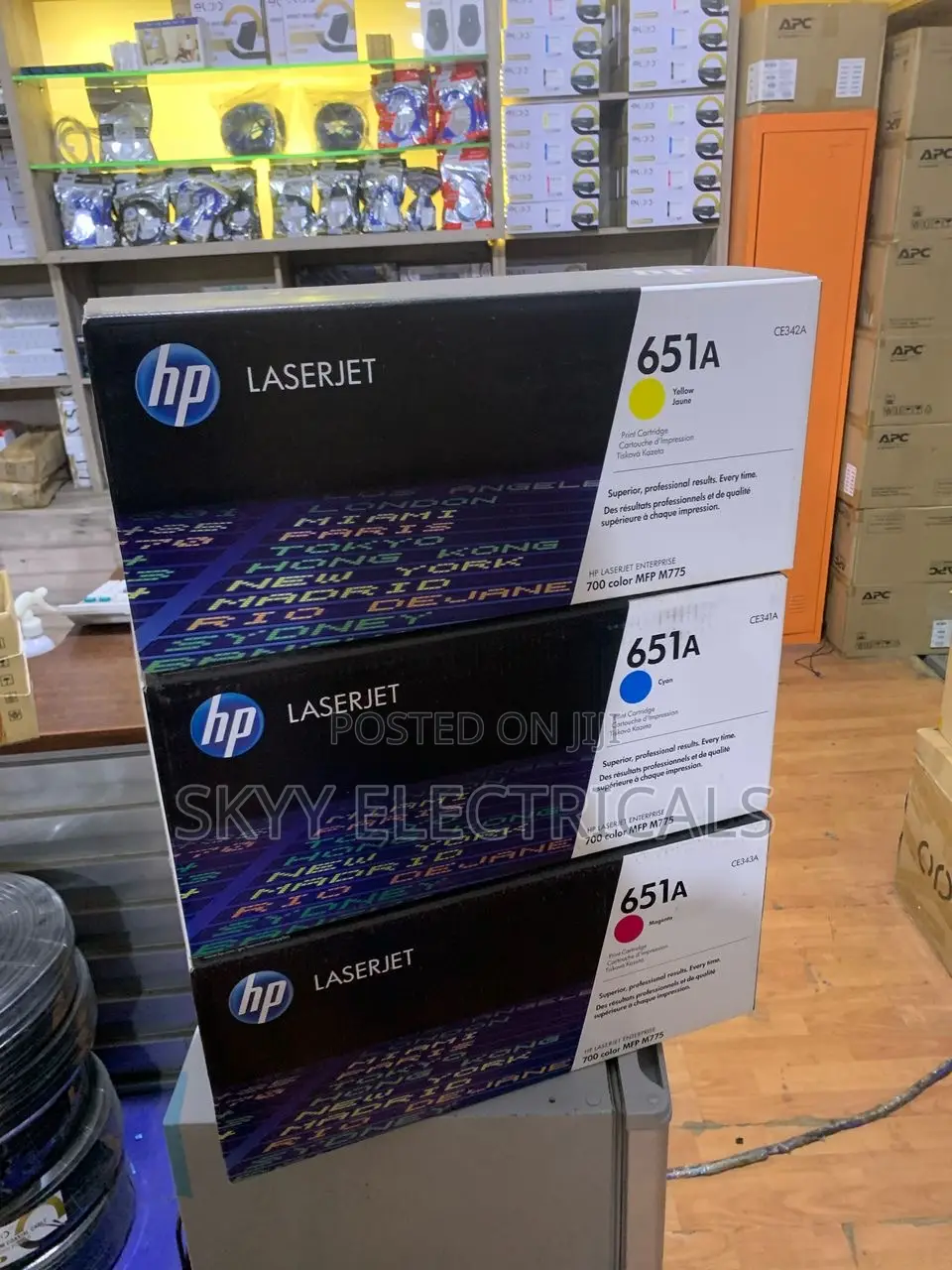 Hp 651a Colored Original Toner