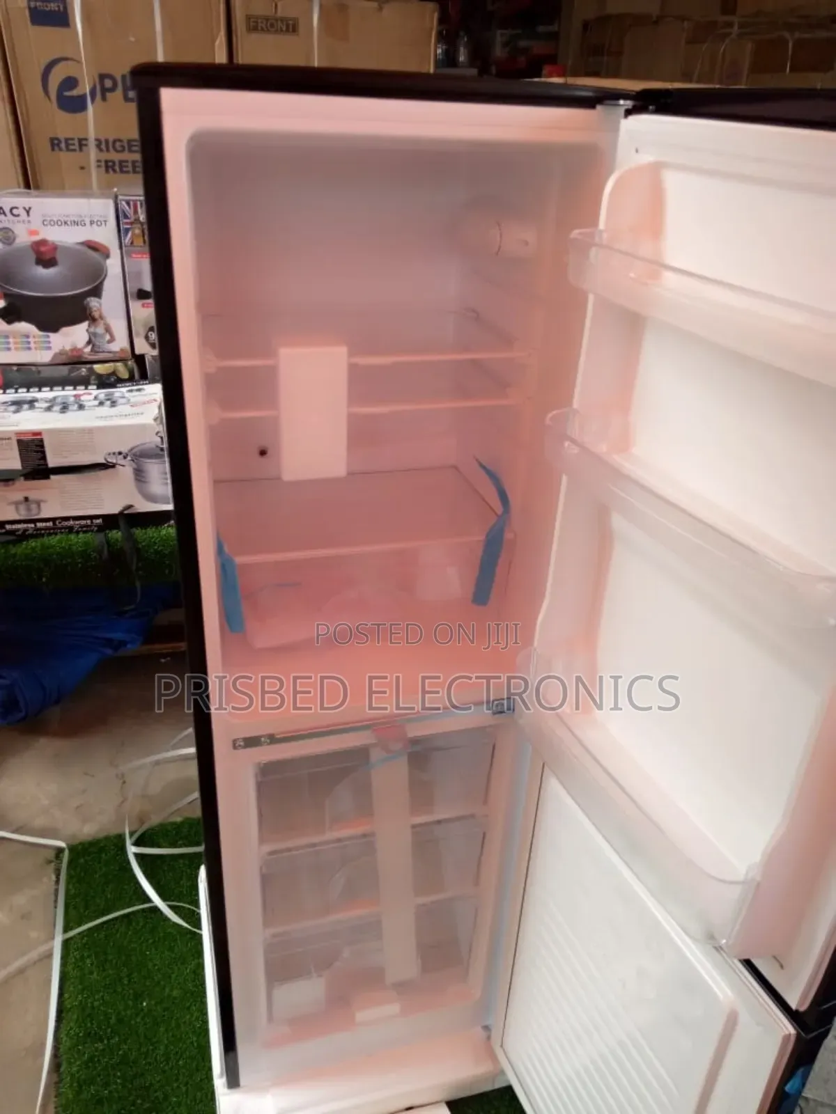 Rainbow Double Door Fridge 141 Litres Bottom Freezer